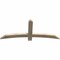 Ekena Millwork Bellingham Rough Sawn Timber Gable Bracket, Douglas Fir, 60"W x 25"H x 2"D x 4"F, 10/12 Pitch GBW060X25X0204BEL00RDF - alternate 4